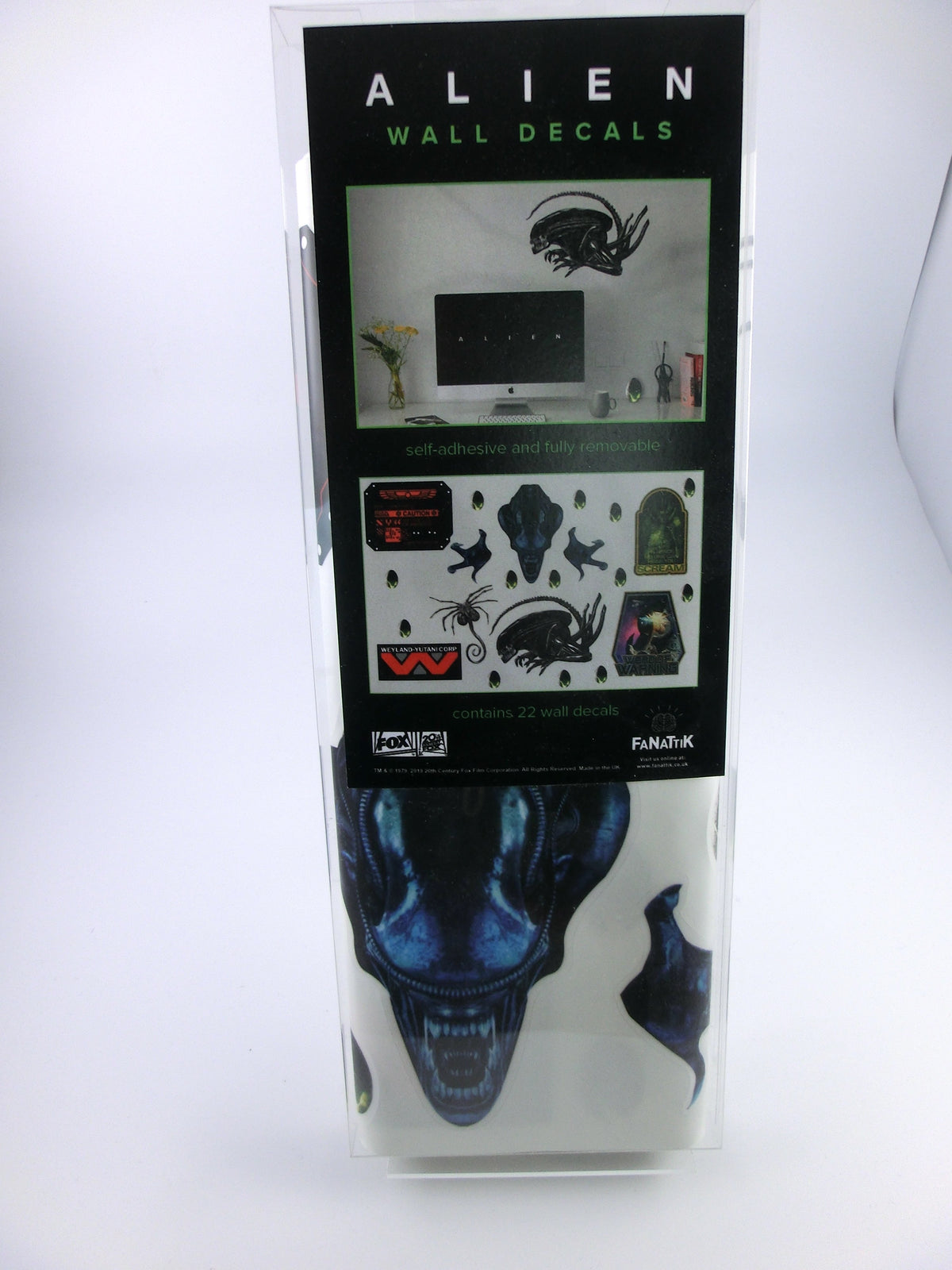 Alien Wandtattoo / Wall Decal 22 Aufkleber