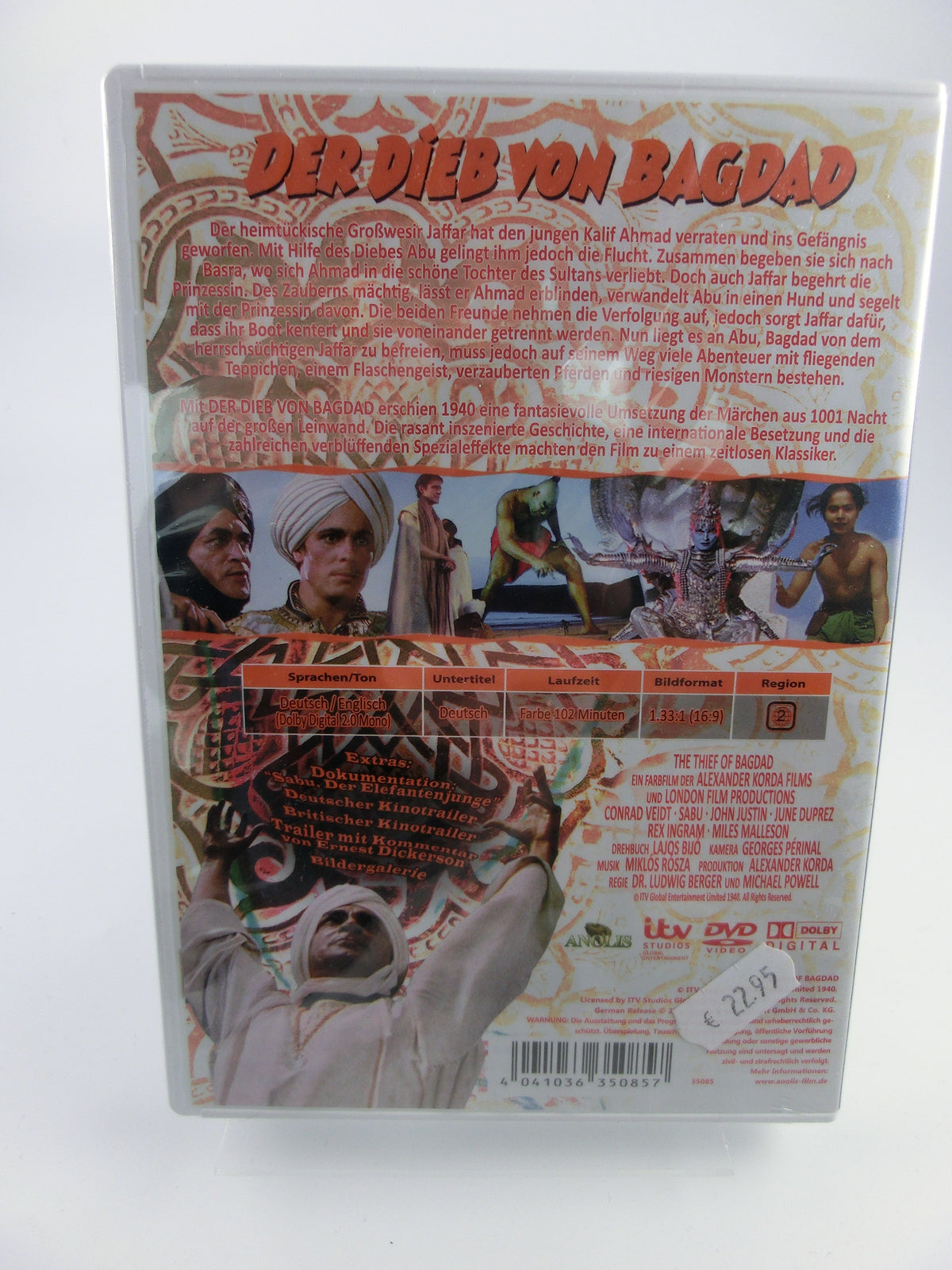 Der Dieb von Bagdad DVD