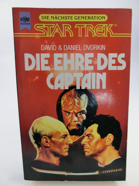 Die Ehre des Captain TNG - Roman