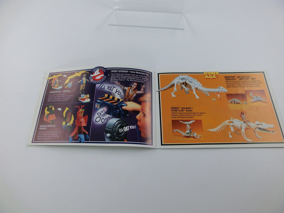 Action Toy Guide Kenner 1988 mit Ghostbusters u.a. Flyer