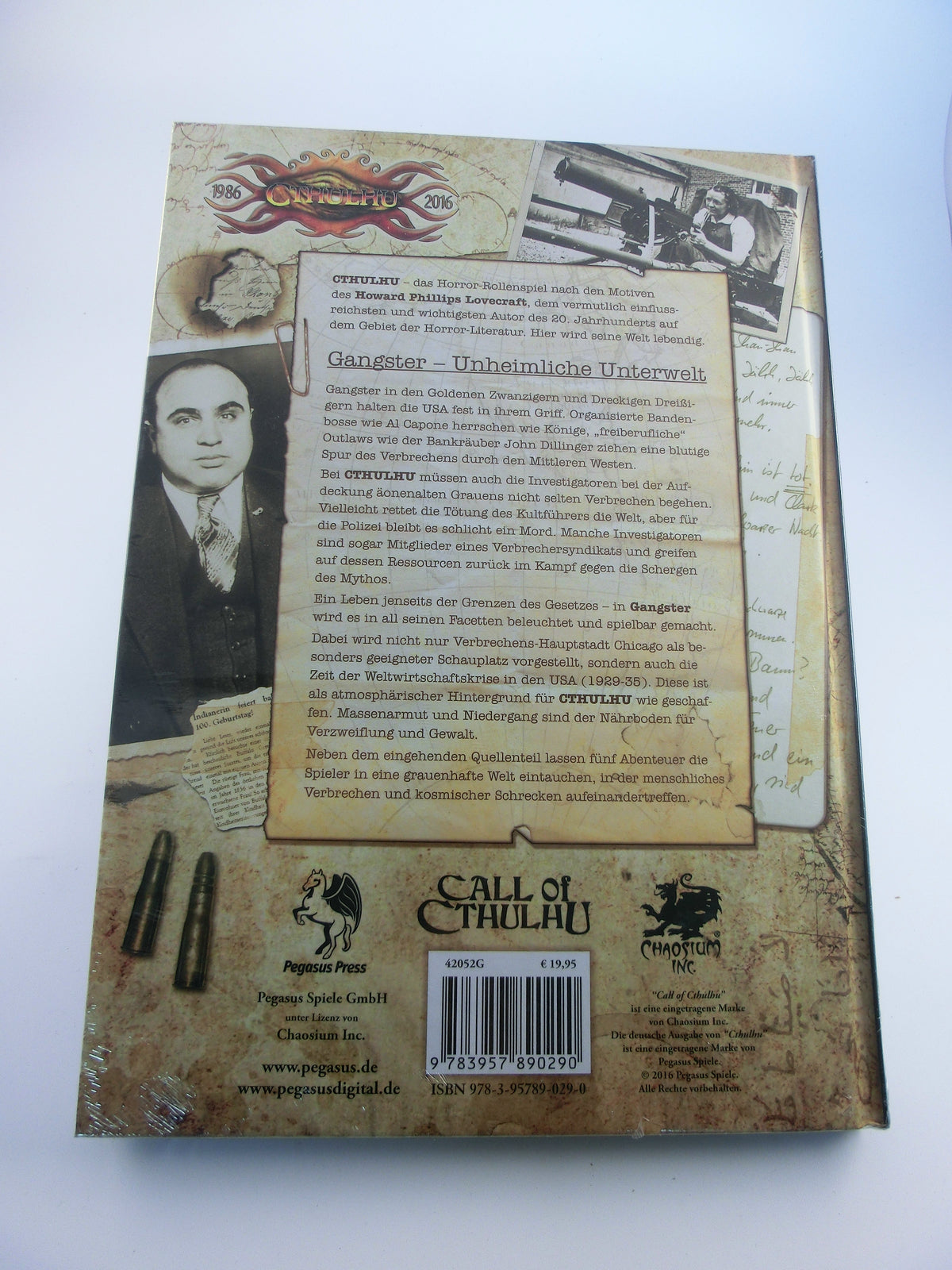 Cthulhu Gangster - Unheimliche Unterwelt / Hardcover verschweißt!