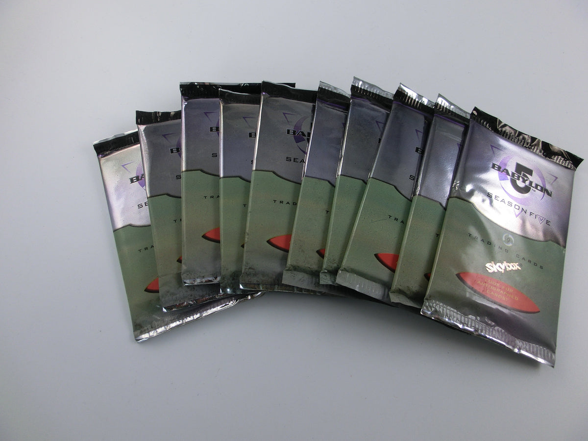 Babylon 5 Trading Card Booster 10er Set Season Five eng Skybox