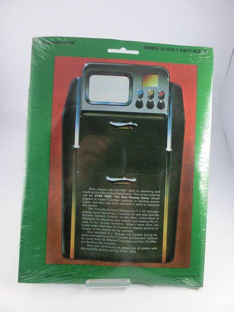 Star Trek RPGame -1984 -Tricorder/Starship Sensors - Interactive Display sealed