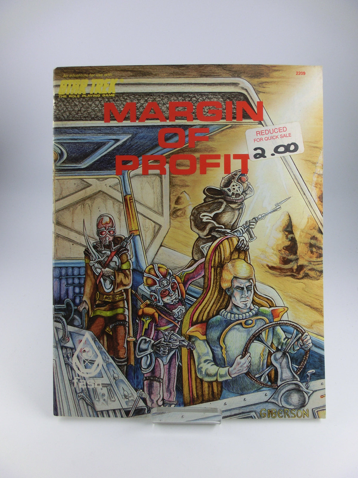 Star Trek Role Playing Game -1984 - Margin of Profit, not used! Wie neu!