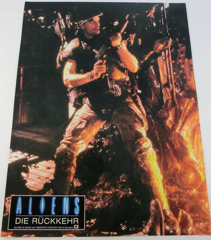 Aliens Aushangfoto, Hicks deutsche Lobby Card 1986