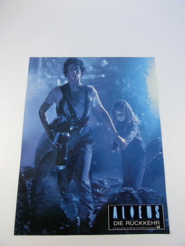 Aliens Aushangfoto, Ripley deutsche Lobby Card 1986