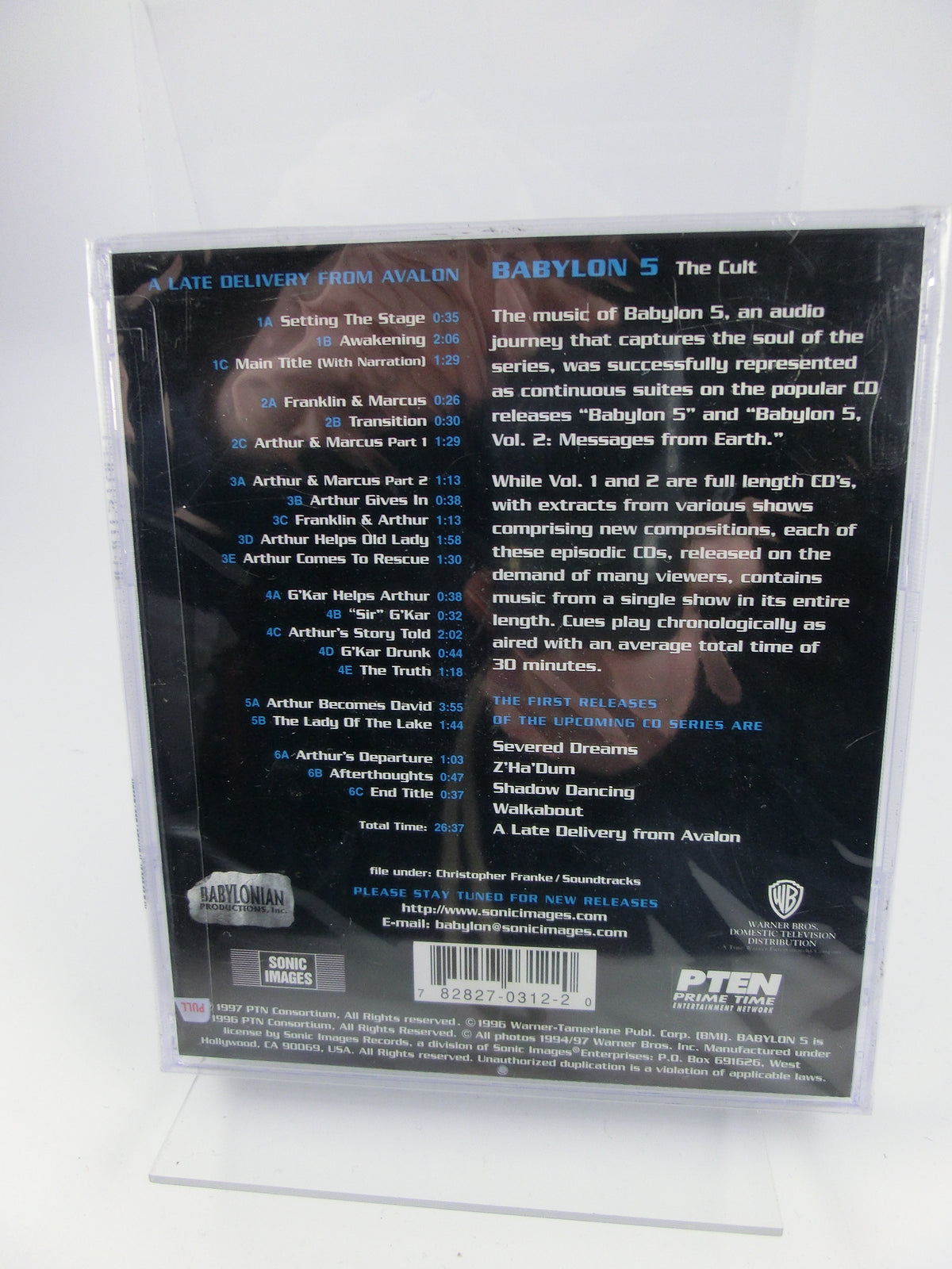 Babylon 5 - CD A Late Delivery from Avalon