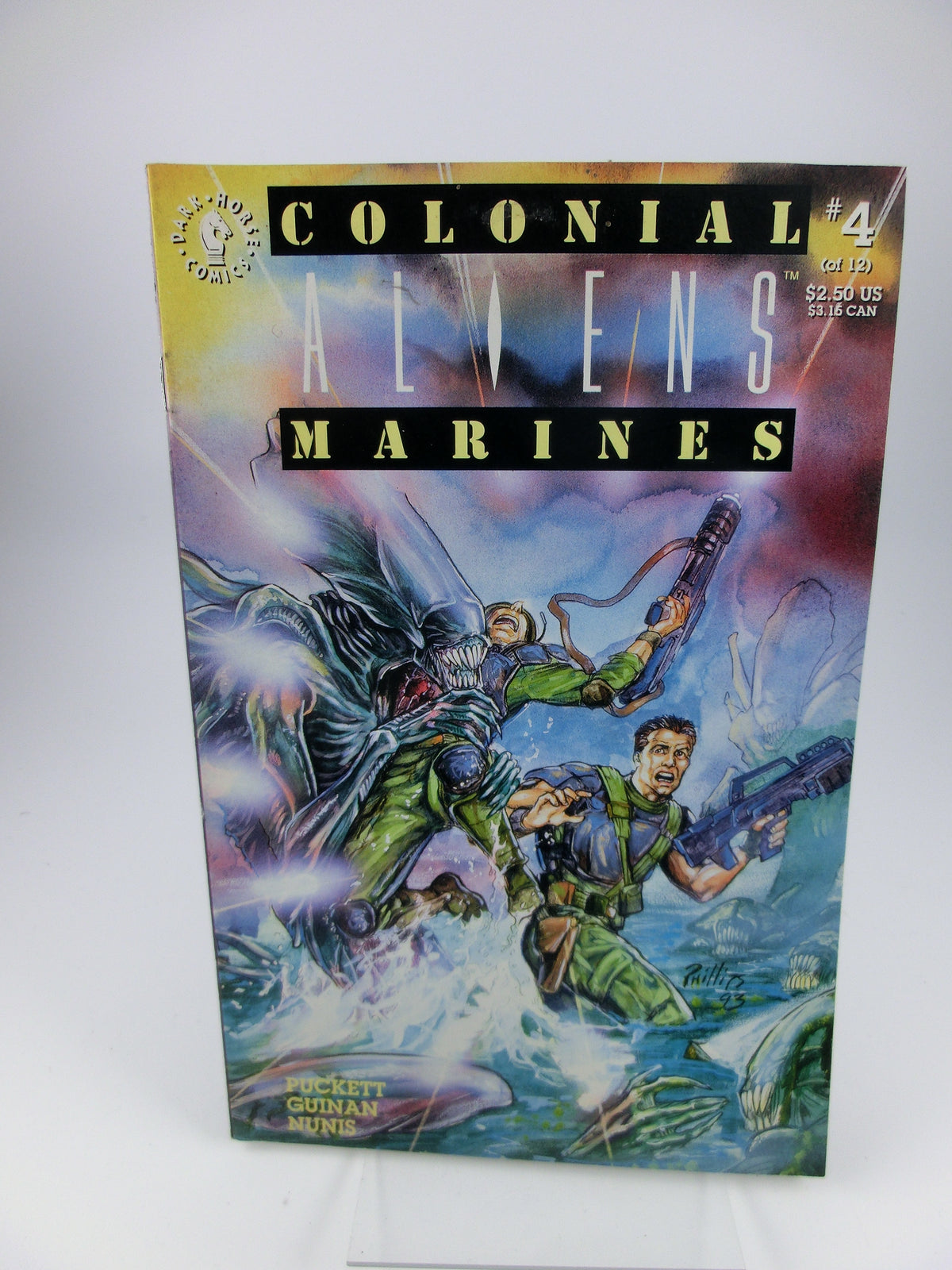Colonial Marines / Aliens 1 , 3,  4 Dark Horse Comics 1993