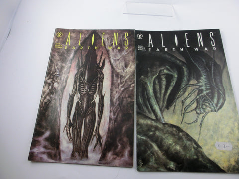 Aliens Earth War # 3, 4 (of 4)  Dark Horse Comics  1990 , 1st printing,engl.