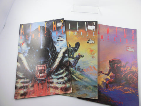 Aliens Genocide # 1, 2, 4 (of 4) Dark Horse Comics 1991 , 1st printing,engl.