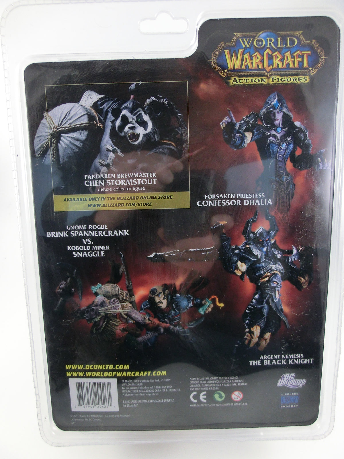 Brink Spannercrank vs Snaggle Actionfigur World of Warcraft 18 cm