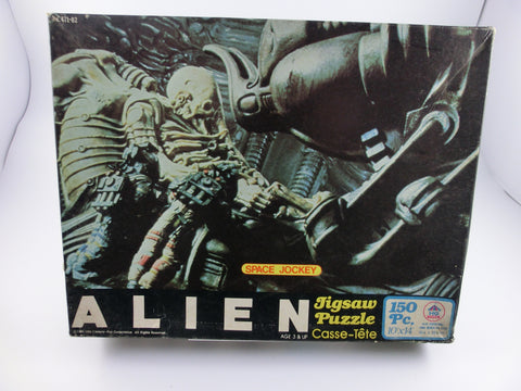 Alien Jigsaw Puzzle "Space Jockey"  H-G Toys Inc. 1979