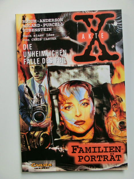Akte X - Band 8 Familienporträt  Carlsen 1997, 1. Auflage