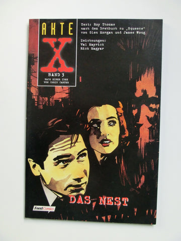 Akte X - Band 3 Das Nest  Feest 1998, 1. Auflage