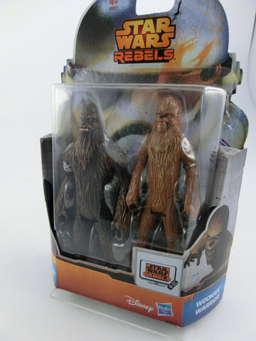 Wookie Warrior & Wullffwarro Action Figur Set / Rebels