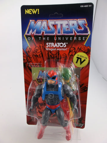 Masters of the Universe Super7 Vintage Coll. AFigur Stratos 15cm