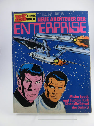 Enterprise Mr.Spock und Cpt. Kirk... Zack Box 8 von 1973
