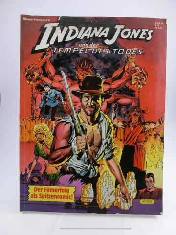 Indiana Jones u.d.Tempel d. Todes Comic Ehapa Filmband 6
