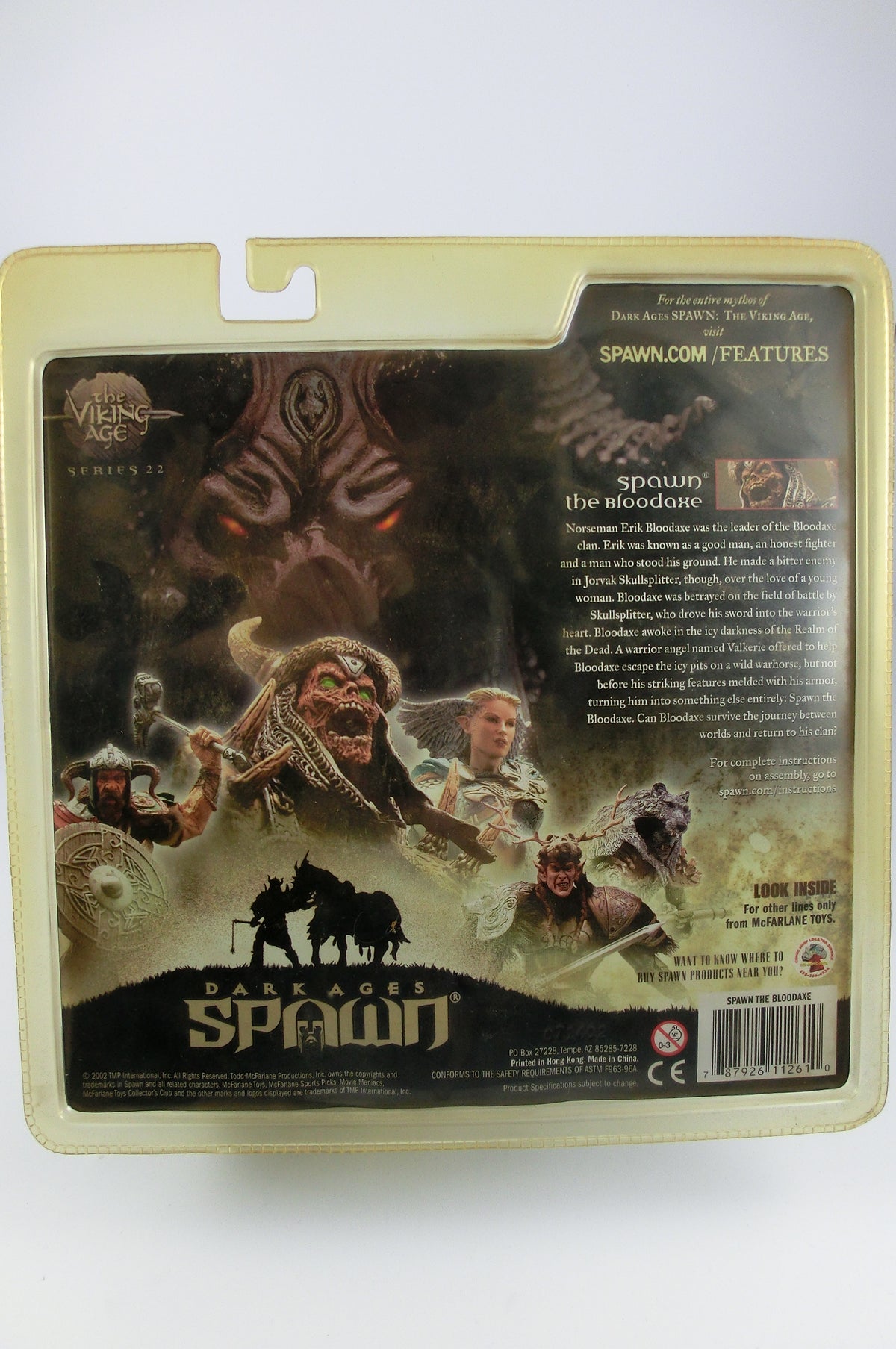 Spawn The Bloodaxe / Dark Ages 18 cm Action Figur McFarlane 2002