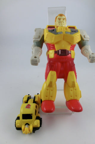 Transformers vintage G1 Pretenders Bumblebee mit Innen - Fahrzeug 1989
