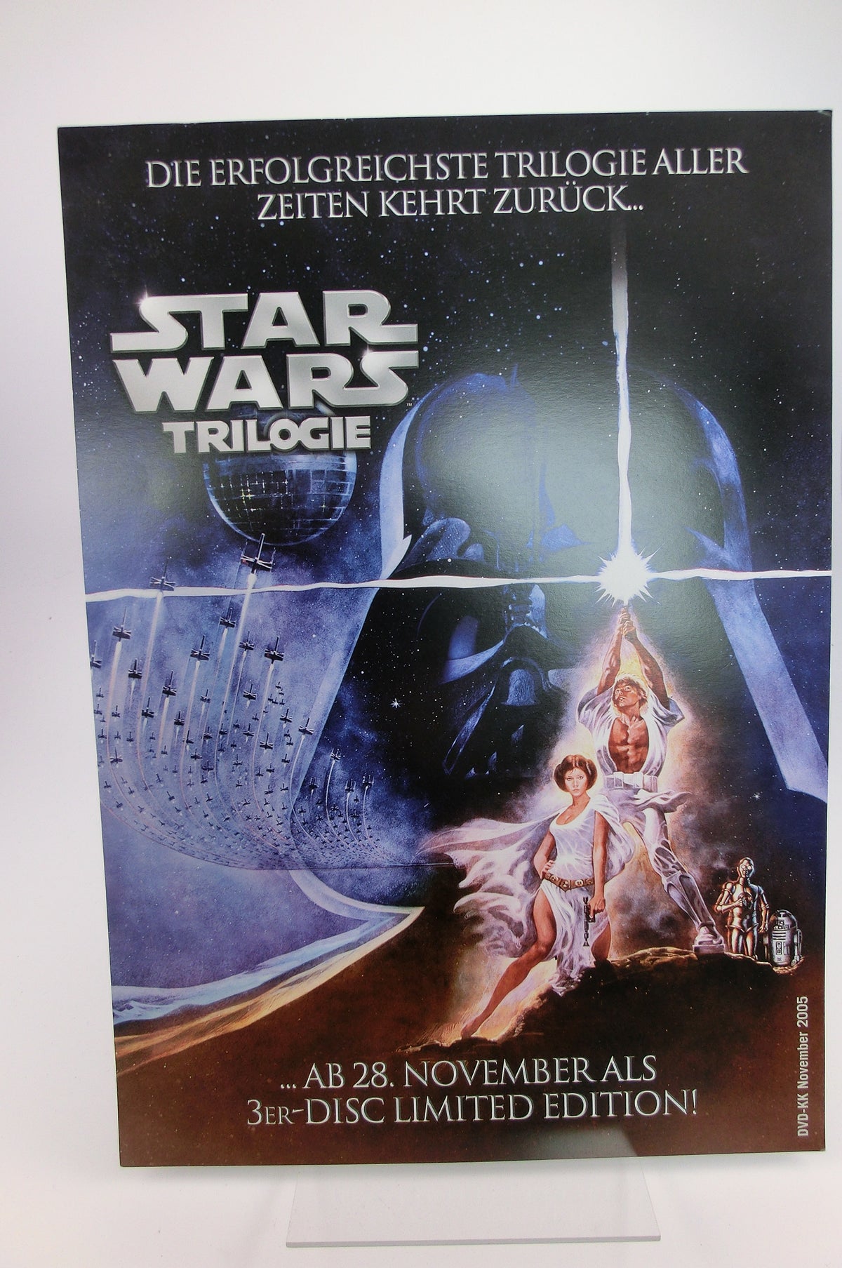 DVD Werbeflyer Trilogy 20 x 30 cm, FOX 2005
