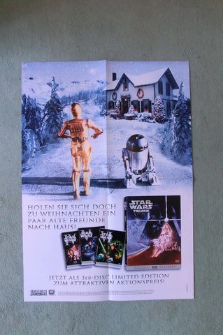 Trilogy -DVD - Werbeposter 58 x 42 cm, Weiihnachten , FOX 2005