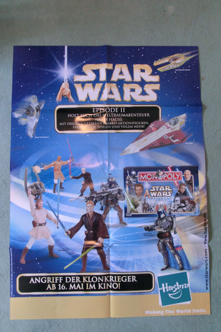 Hasbro - Poster 82 x 60 cm, Spielzeug - Episode II von 2002