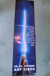 VHS  Werbeposter Trilogy 137 x 38 cm, FOX1995