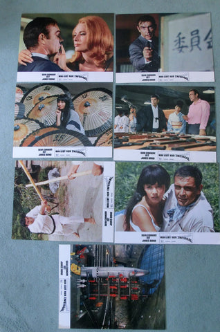 Man lebt nur zweimal / Sean Connery 007 James Bond 7 AHFotos Lobby Cards