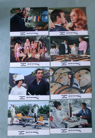 Man lebt nur zweimal / Sean Connery 007 James Bond 24 AHFotos Lobby Cards,