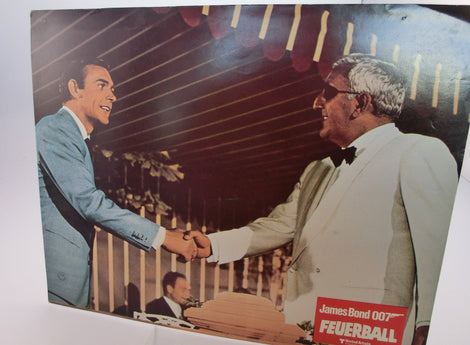 Feuerball / Sean Connery 007 James Bond AHFoto Lobby Card