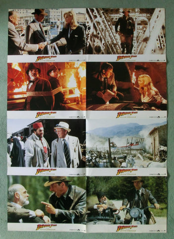 Indiana Jones u.d. Letzte Kreuzzug Harrison Ford/Connery 16 AHFotos Lobby Cards