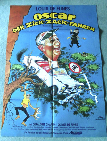 Osar der Zick-Zack-Fahrer Plakat A1