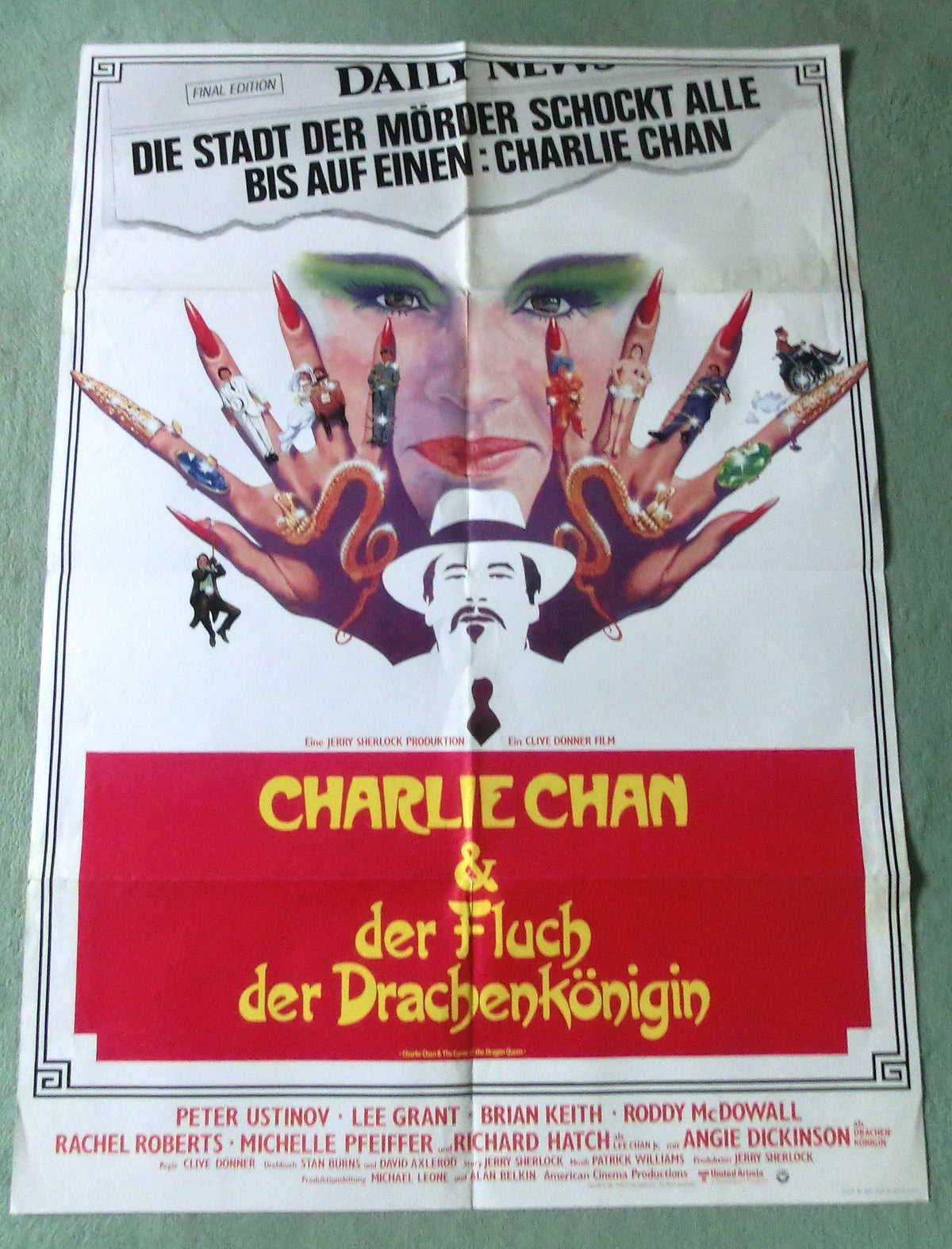 Charlie Chan u.d. Fluch der Drachenkönigin - Plakat