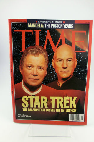 Time Magazin Nov. 28/1994, vol. 144 , No. 22 Kirk und Picard Titel