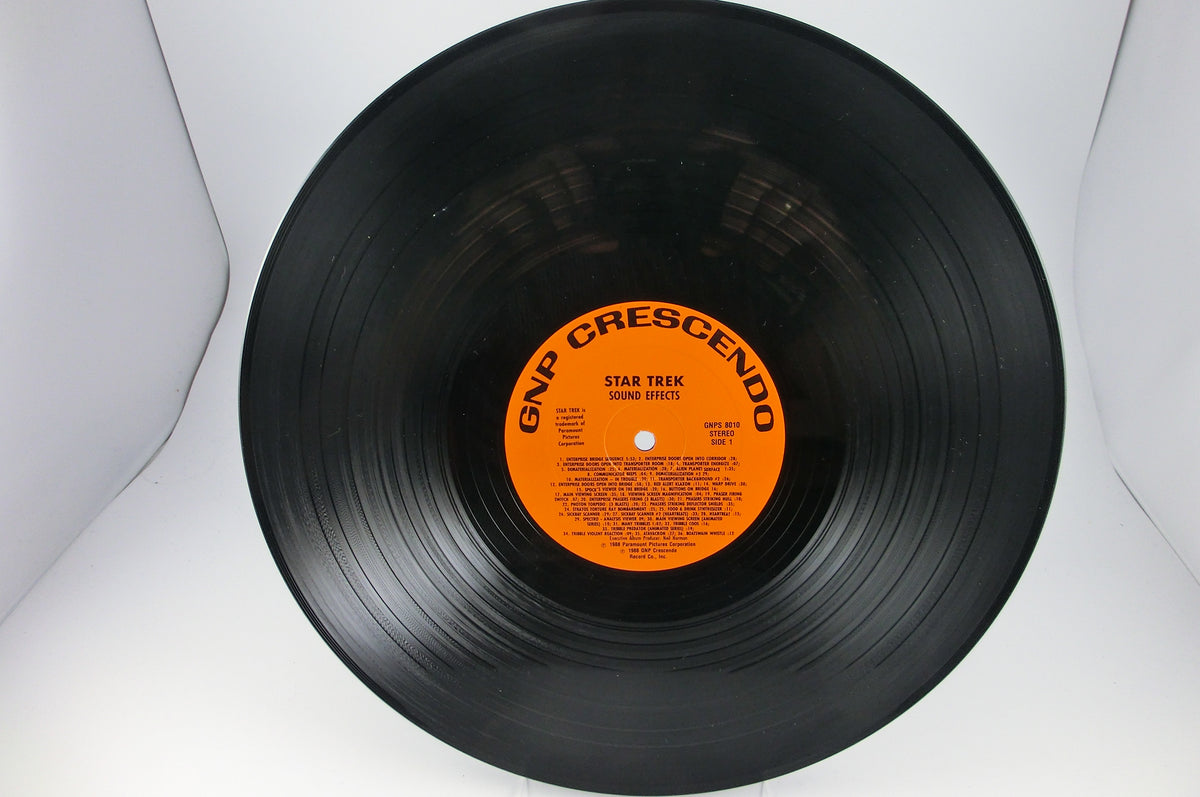 Soundeffects Star Trek Vinyl  LP , Crescendo 1988 near mint!