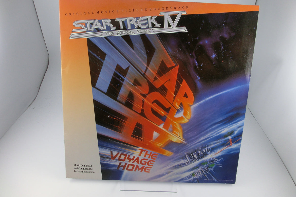 Star Trek IV The Voyage Home - Soundtrack Vinyl LP , MCA 1986 near mint!