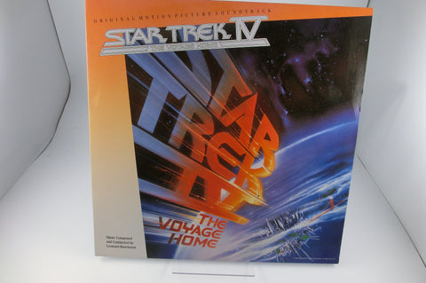 Star Trek IV The Voyage Home - Soundtrack Vinyl LP , MCA 1986 near mint!