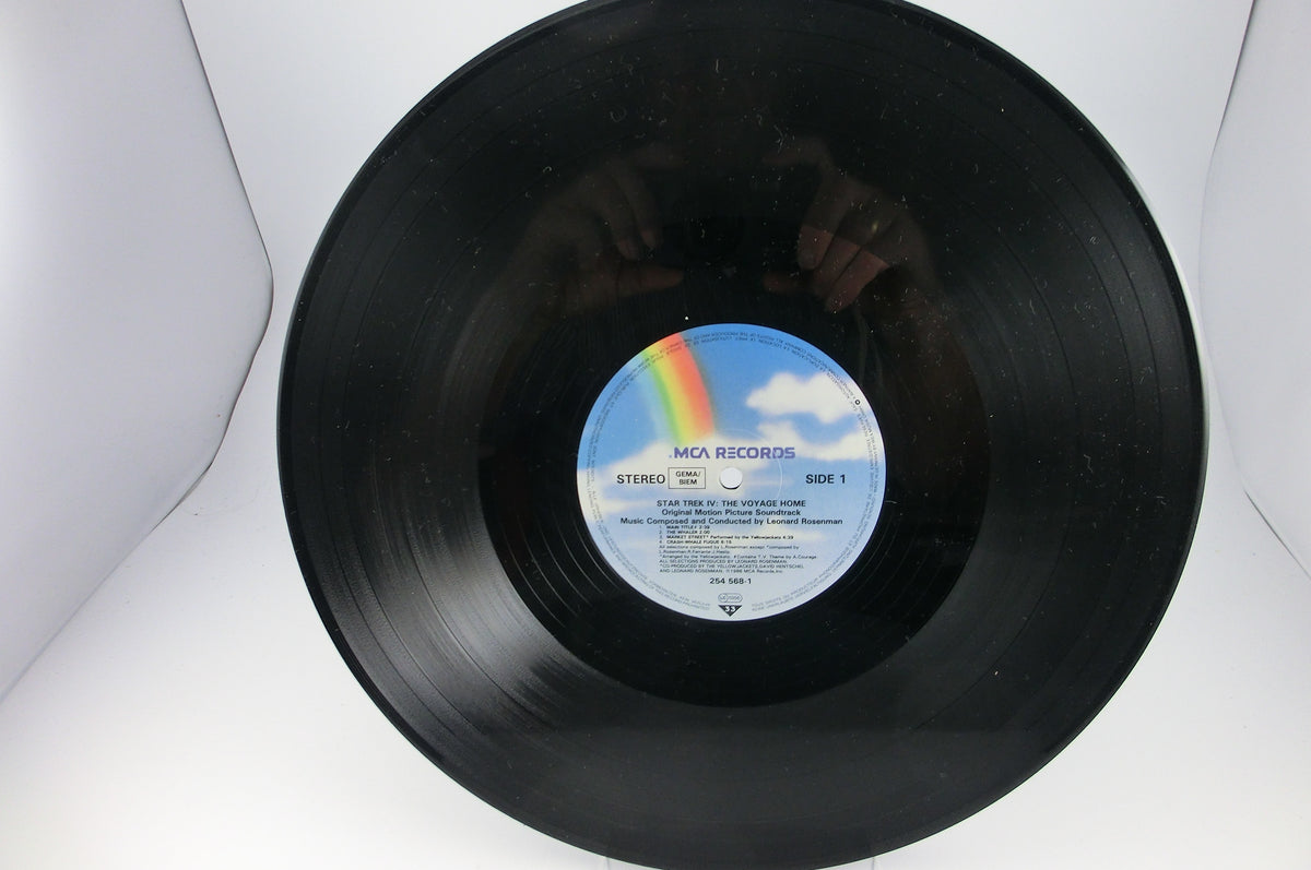Star Trek IV The Voyage Home - Soundtrack Vinyl LP , MCA 1986 near mint!