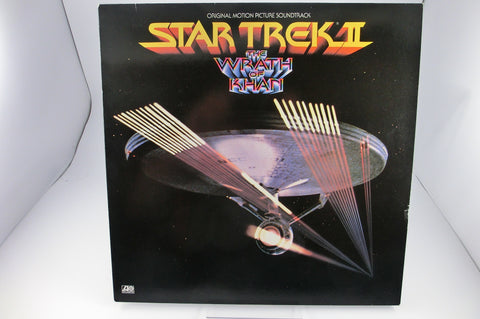 Star Trek II The Wrath of Khan - Soundtrack Vinyl LP , Atlantis 1982