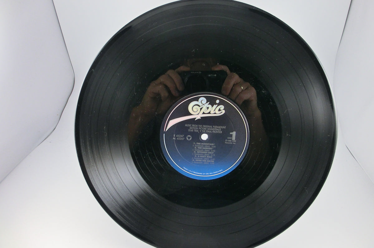 Star Trek V The Final Frontier - Soundtrack Viny LP , CBS/Epic 1980 near mint!
