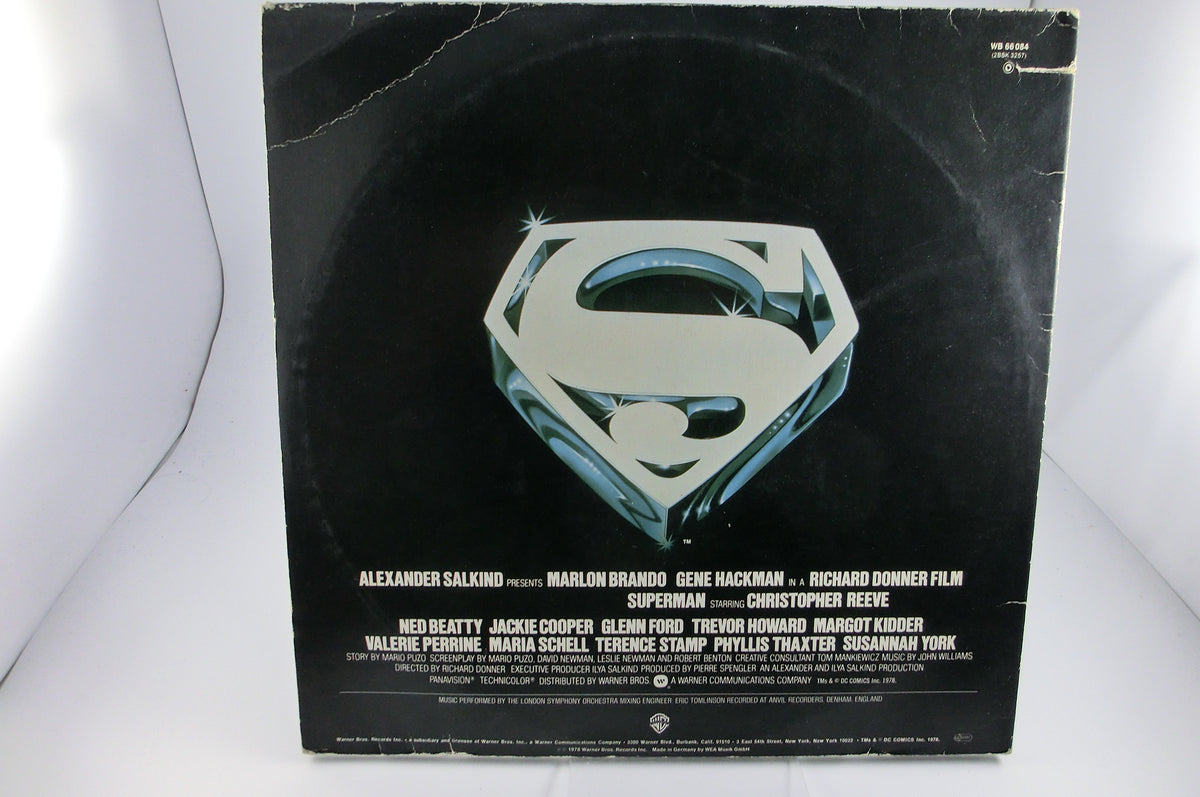 Superman - The Movie  Soundtrack - Doppel-LP , Schallplatte , Vinyl MGM near mint!