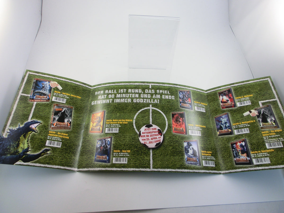 Godzilla  DVD-Flyer von 2008, 30 x 21 cm, Splendid Film