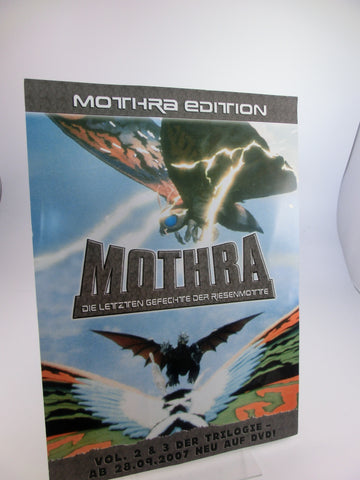 Godzilla / Mothra DVD-Flyer von 2007, 30 x 21 cm, Splendid Film