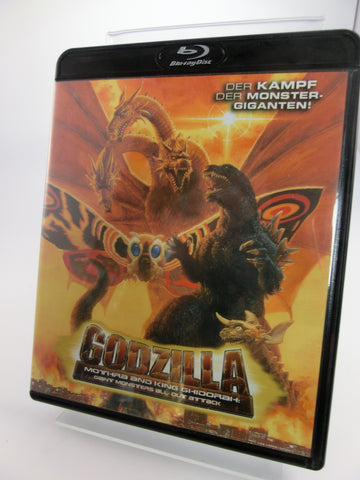 Godzilla Mothra and King Ghidorah Blu-ray