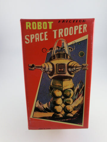 Robot Space Trooper (Robby, the Robot) Aufziehfigur, schwarz