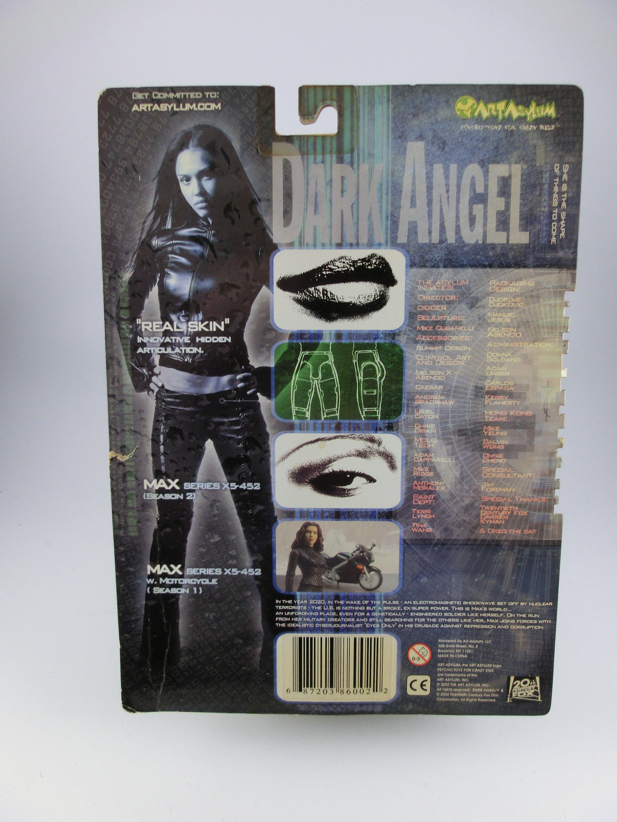 Dark Angel Action Figur Art Asylum