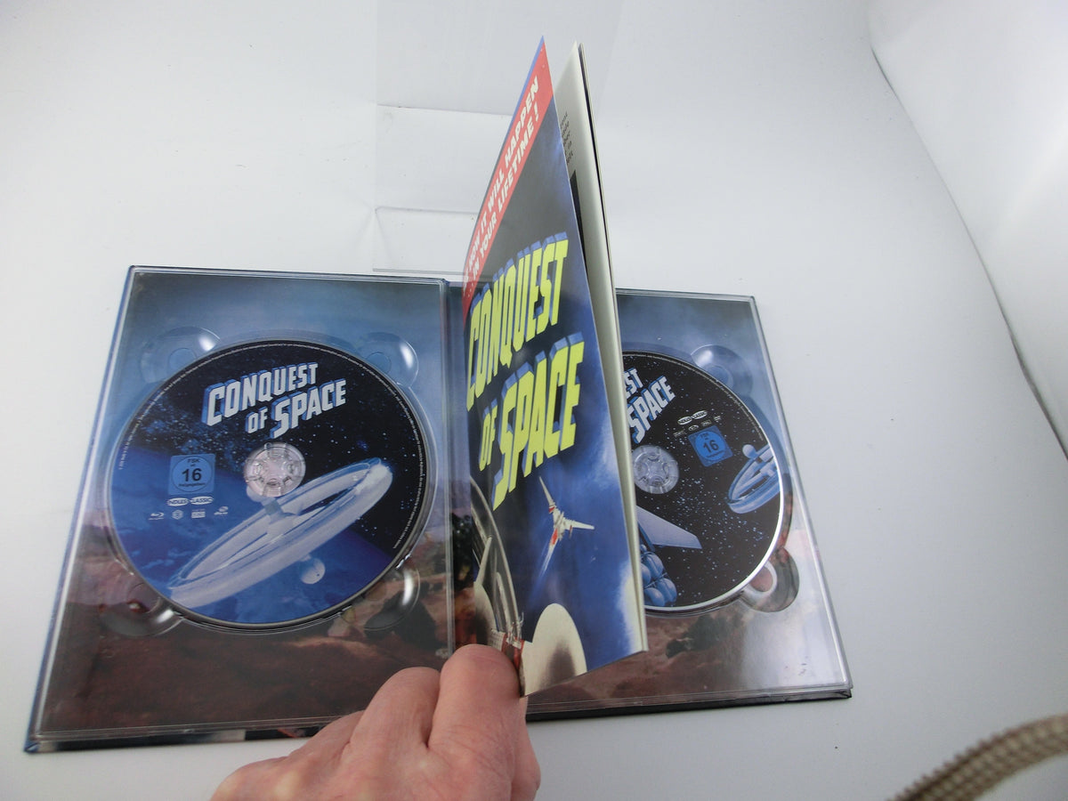 Die Eroberung des Weltalls / Conquest of Space BluRay + DVD Mediabook Alive