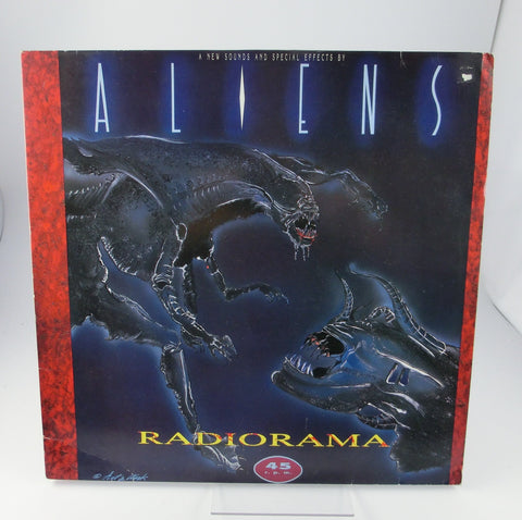 Aliens Radiodrama  Soundtrack - 45er LP , Schallplatte , Vinyl  near mint!