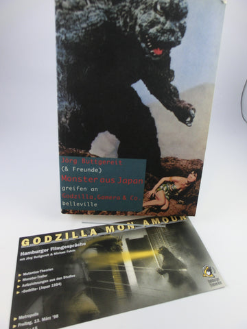 Monster aus Japan greifen an -Godzilla, Gamera u. Co./ Buttgereit plus Postkarte